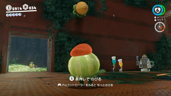 ロボット倉庫の木の実