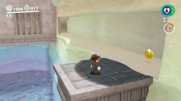 かくし通路の 突き当たり