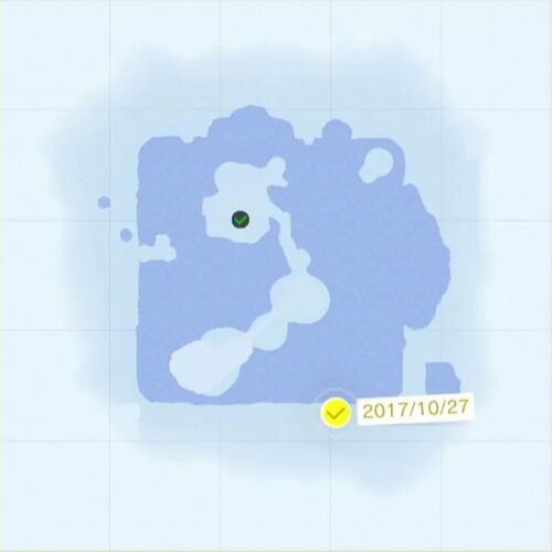 雪の国で つかまえたピョン！