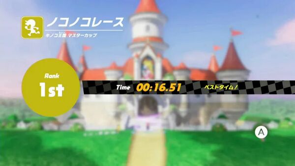 キノコ王国 マスターカップ