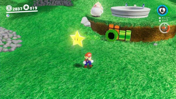 井戸のまわりで 音符集め