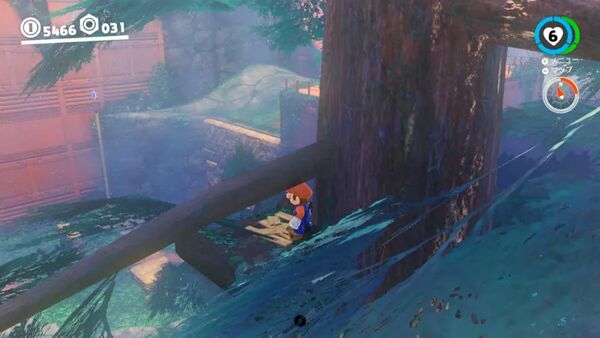 高い木々に まぎれて