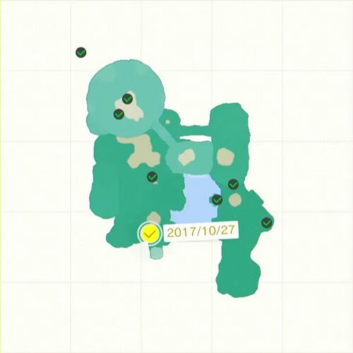 切り立った ガケの上