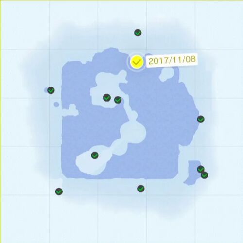 雪国ダッシュで 音符集め