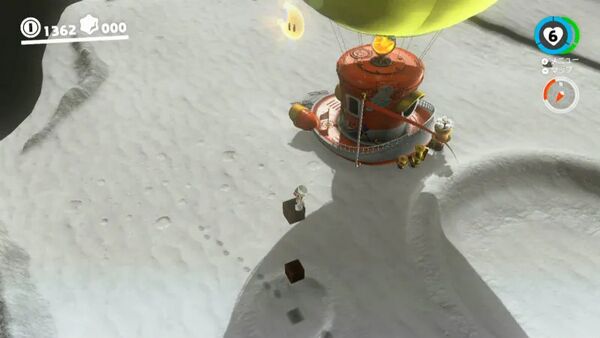 月の上で かがやいて