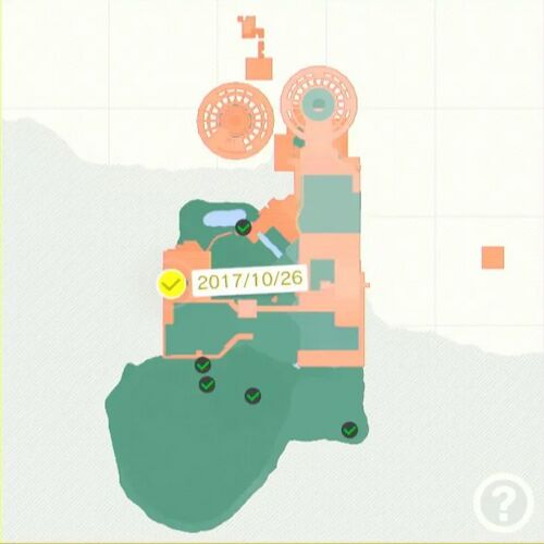 曲がり角の木の実