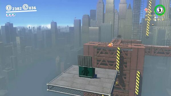 ふり返れば ゴミ箱