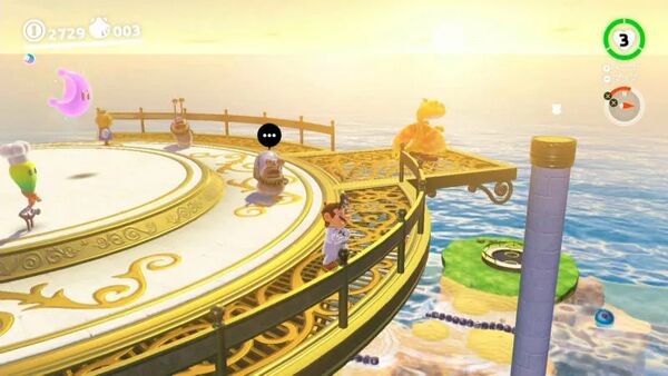 灯台に ならぶ光