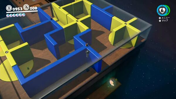 まわる迷路の外に