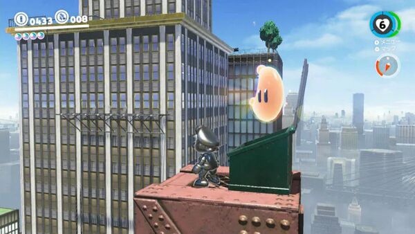 たかい たかーい ゴミ箱