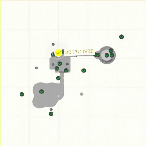 雲に沈んだ足元に