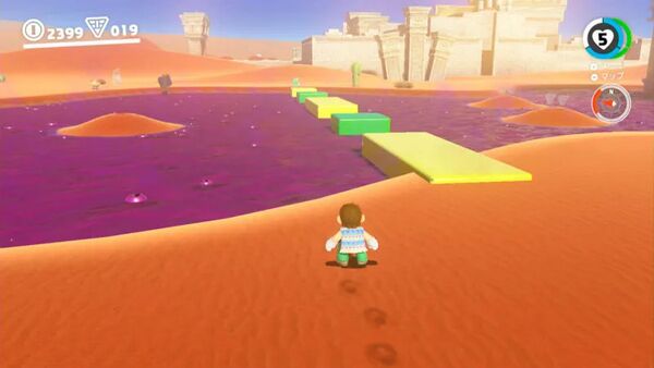 砂の国で チクタク・アスレチック 3