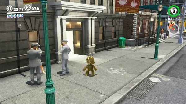 個室で 音符集め