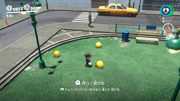 咲いた！ ビルの鉢植え