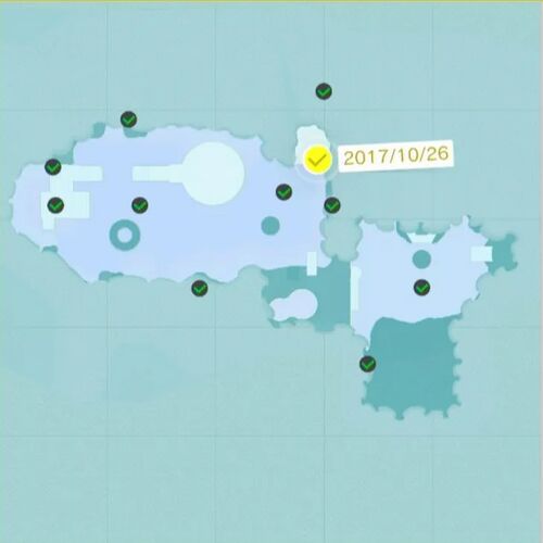 かくし通路の 突き当たり