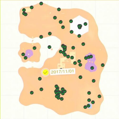 走ってくだって 音符集め