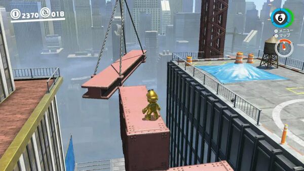 ゆれる一本橋の先