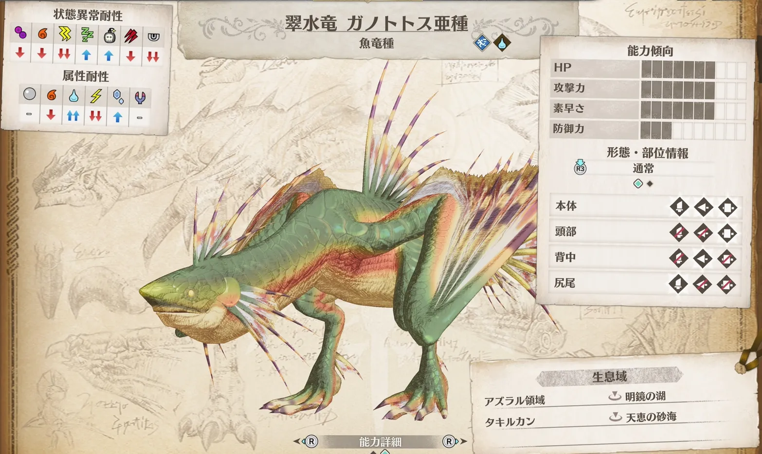 MHS3】ガノトトス亜種｜モンハンストーリーズ3 攻略Wiki 