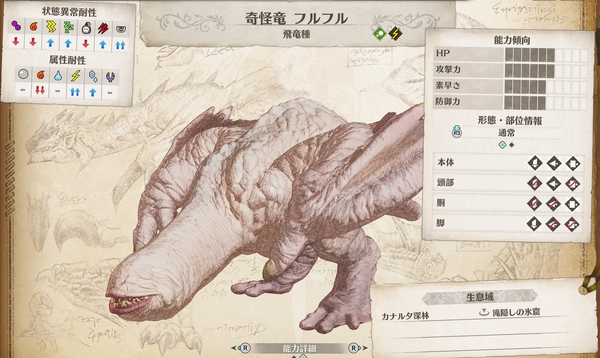 MHS3】フルフル｜モンハンストーリーズ3 攻略Wiki（モンスターハンター