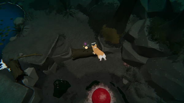 キノコに乗ってハイジャンプ