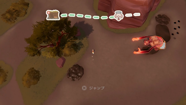 怪物に泥の上を歩かせる