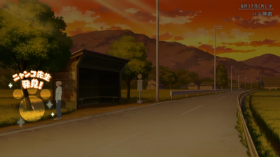 隠れニャンコ・通学路3