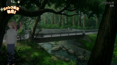 隠れニャンコ・神社方面10