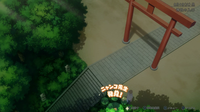 隠れニャンコ・神社方面11