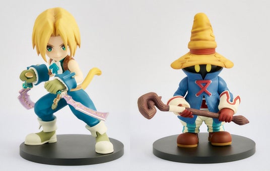 『ファイナルファンタジーIX』より、「ジタン・トライバル」「ビビ・オルニティア」のディフォルメフィギュアが登場。の画像