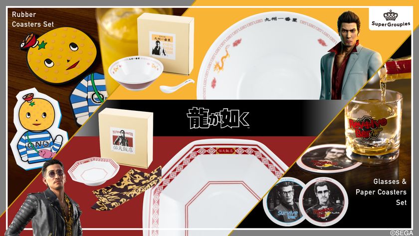 大人気ゲーム『龍が如く』シリーズの新コラボグッズが登場！食器やグラス、コースターなど全4種が初登場の画像