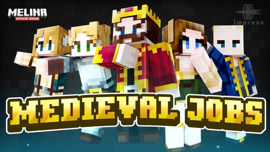 古代～中世ヨーロッパ41職を収録したスキンパック『中世の仕事人達』がMinecraftに登場！の画像