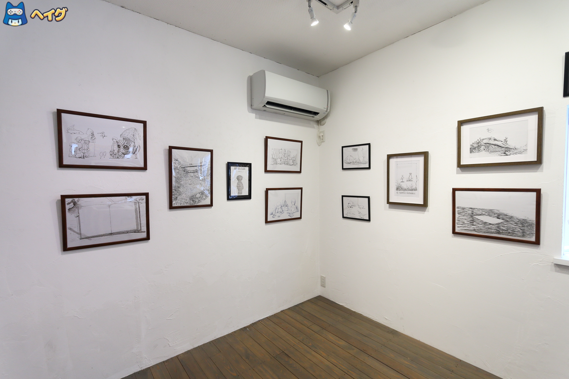 「OU 原画展」レポートの画像