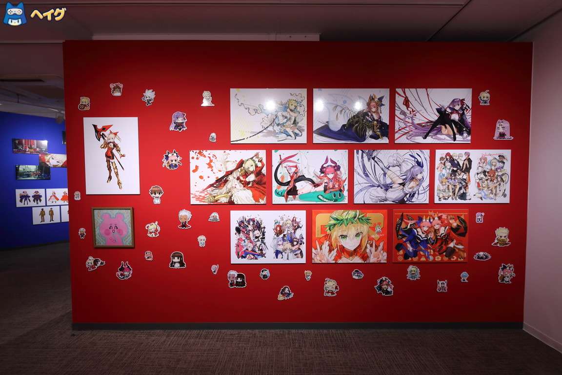 「ワダアルコ展 Fate & Fate/EXTRA ART WORKS -flower parade」レポートの画像