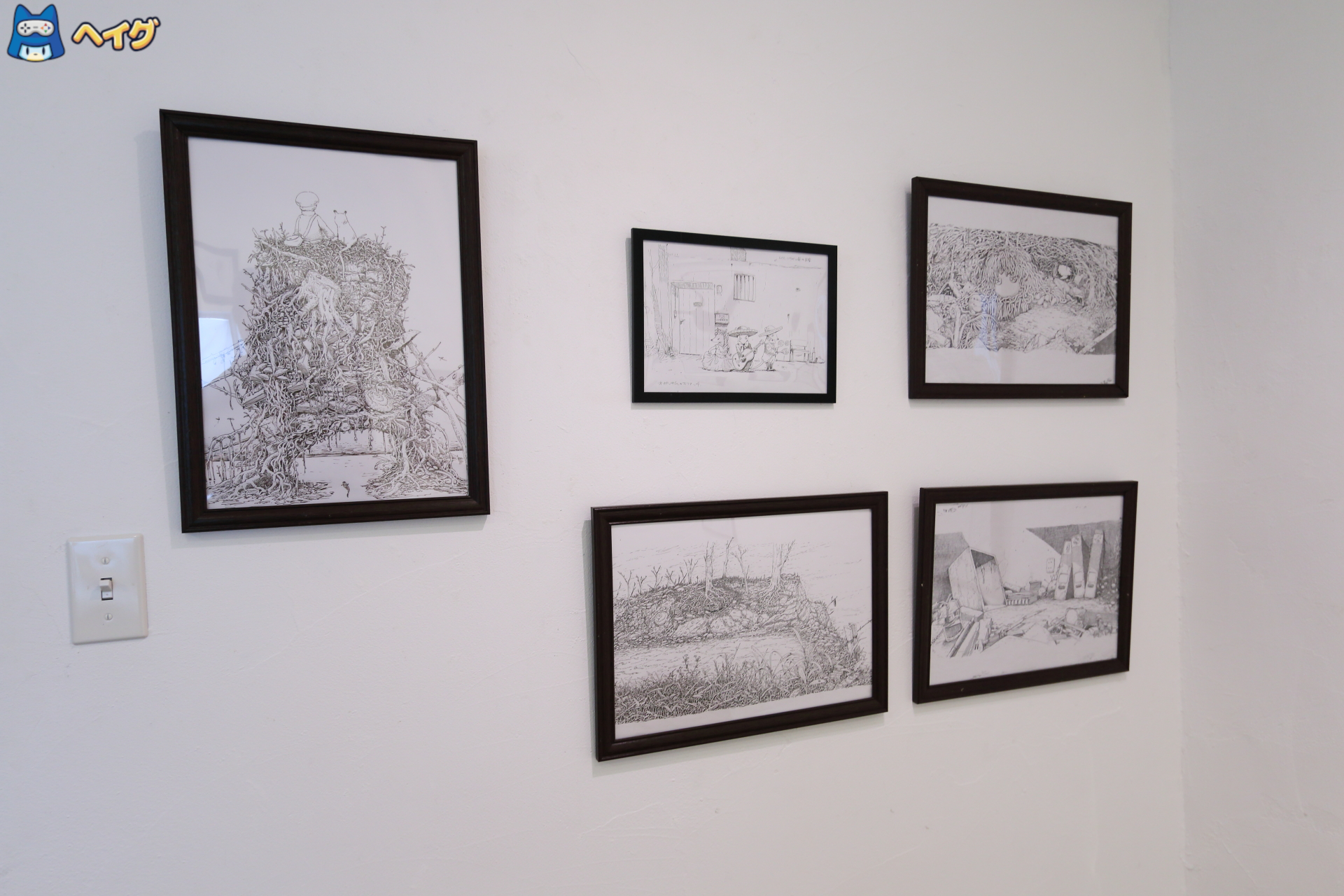 「OU 原画展」レポートの画像