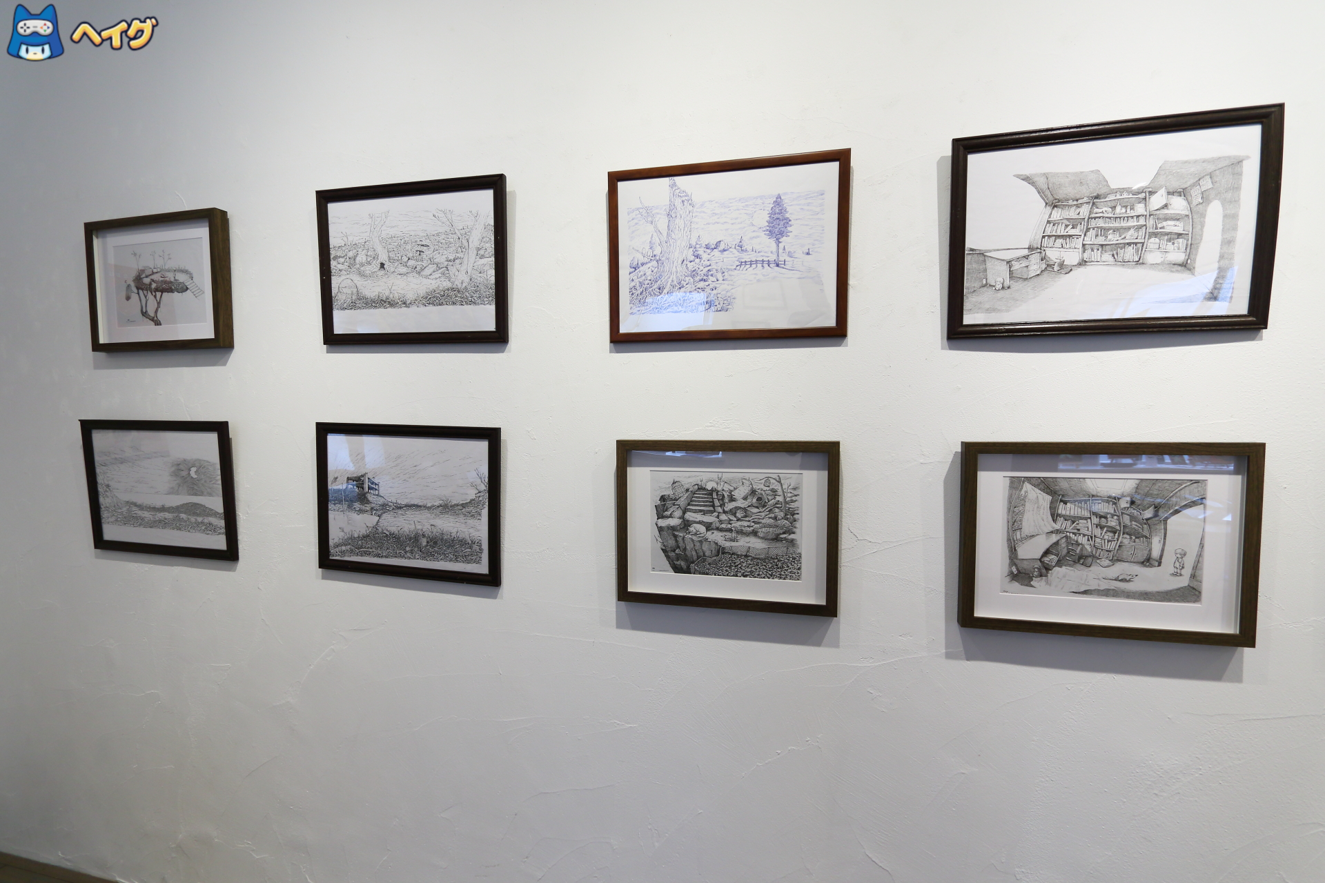 「OU 原画展」レポートの画像