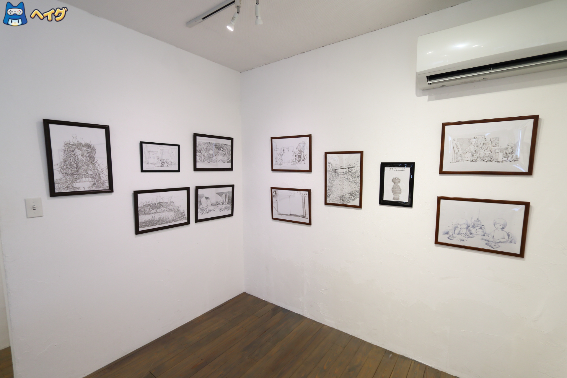 「OU 原画展」レポートの画像