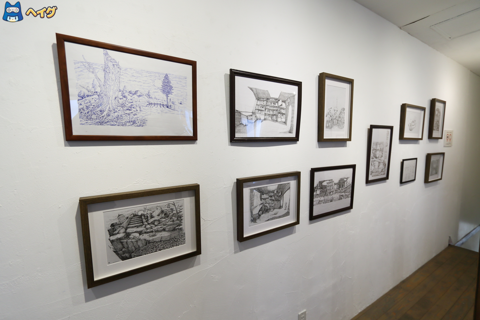 「OU 原画展」レポートの画像