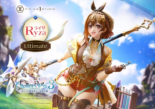最後の夏の姿を立体化！『ライザのアトリエ３_～終わりの錬金術士と秘密の鍵～』より、ライザの1／4スケールスタチューが登場の画像