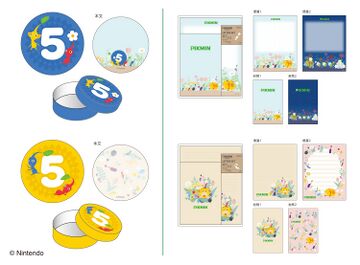 ピクミンの日常をぎゅっと詰め込んだデザインに癒される！ 『ピクミン』文具雑貨シリーズ第2弾が7月下旬より発売の画像