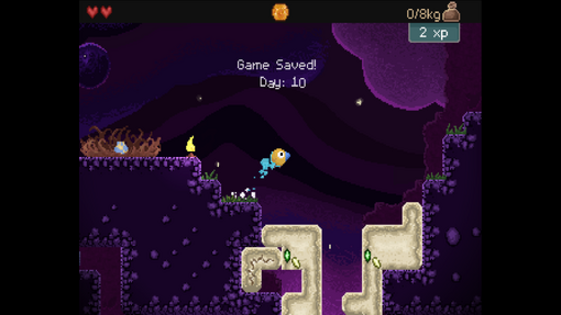 ほりほりアクション『ドドトリ：空から落ちた鳥の掘削冒険』発表！ Steamデモ本日より配信開始 『SULFUR』のPerfect Randomパブリッシュ第1弾作品の画像