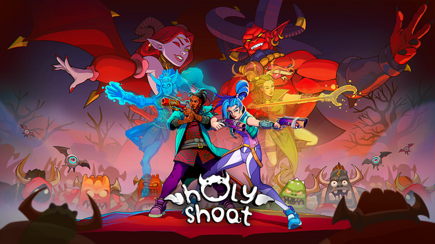 ザクザク出てくる武器！武器！武器！ ハイスピード・ローグライトFPS 『Holy Shoot』本日発売の画像