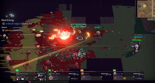 4人協力型ローグライトシューター『Guntouchables』発売から24時間で200万プレイヤー達成Steam最もプレイされたゲームTOP100入りの画像