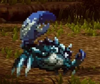 アオコケバサミ