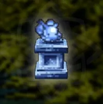 青のオクトリン像