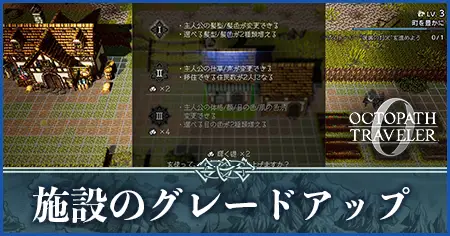 施設のグレードアップ