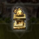 金のオクトリン像