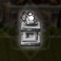 銀のオクトリン像