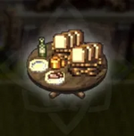 祝祭のパンテーブル