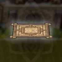 砂漠の紋様付き石畳