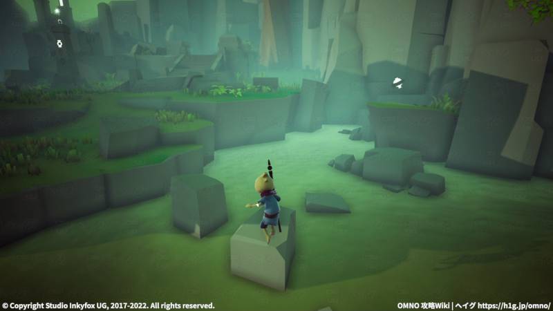 「オークイ採掘場」の光収集